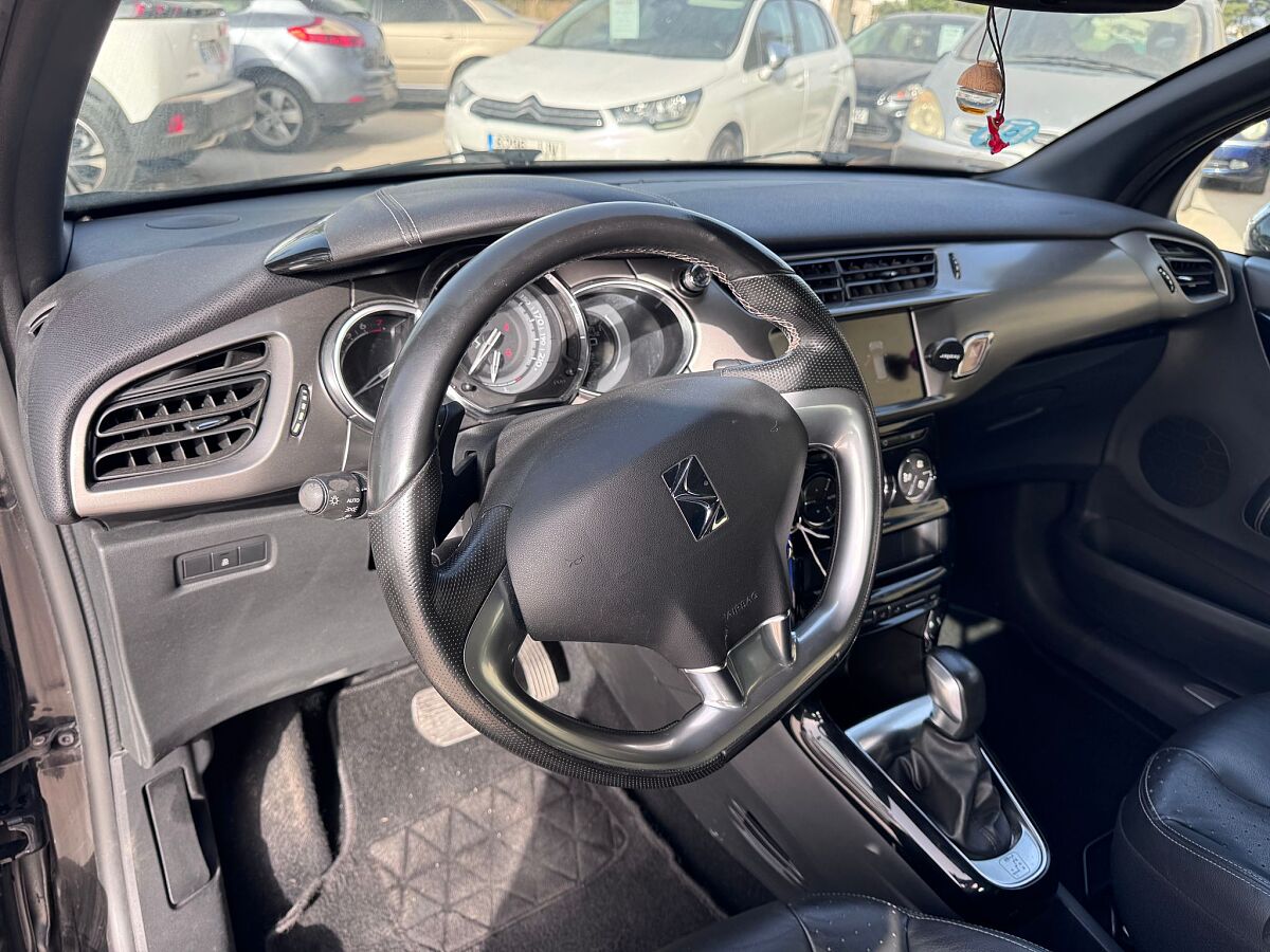CITROEN DS3 EXCLUSIVE 1.2 E-THP AUTO SPANISH LHD IN SPAIN 121000 MILES 2018